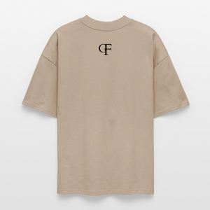 OVERSIZE WARRIOR - CREAM - gris piedra