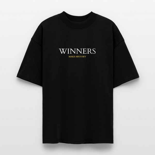 OVERSIZE - WINNERS MAKE HISTORY - negro