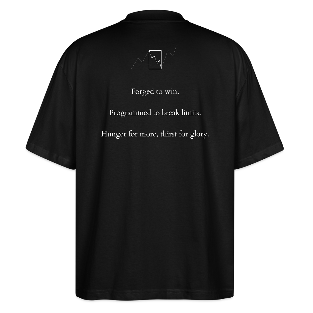 OVERSIZE - FORGED TO WIN - negro