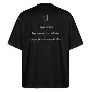 OVERSIZE - FORGED TO WIN - negro