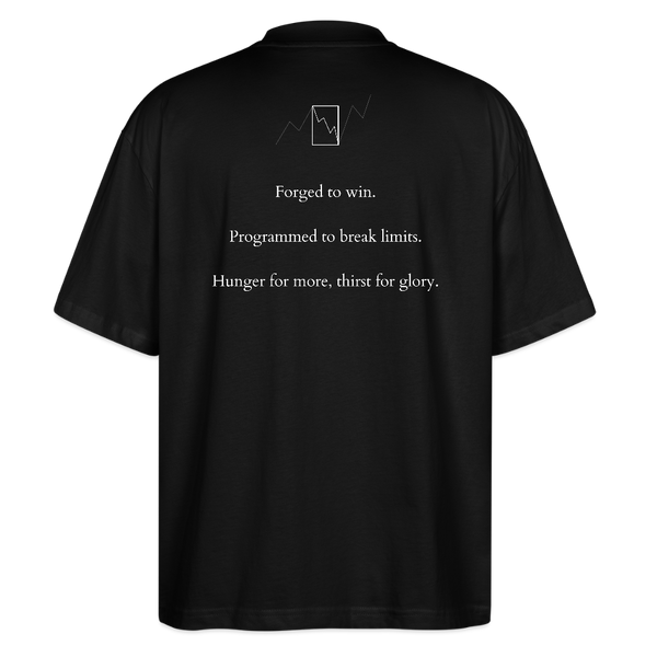 OVERSIZE - FORGED TO WIN - negro
